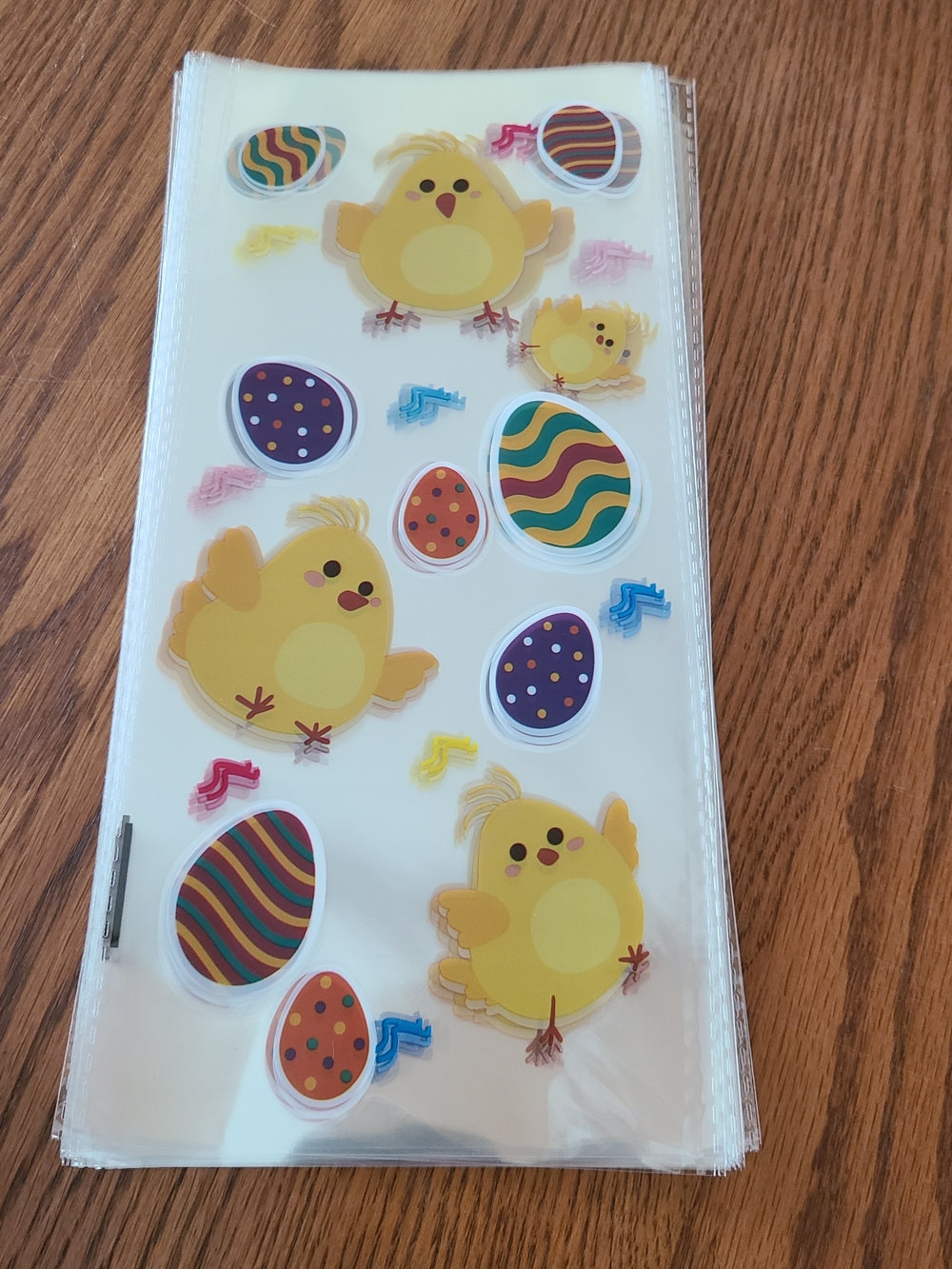 Easter Cellophane Bags - Chicks